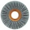 Weiler 2-1/2" Dia Nylox Wheel Brush, .022/120SC Crimped Fill, 5/8" 29123 - alternate 1
